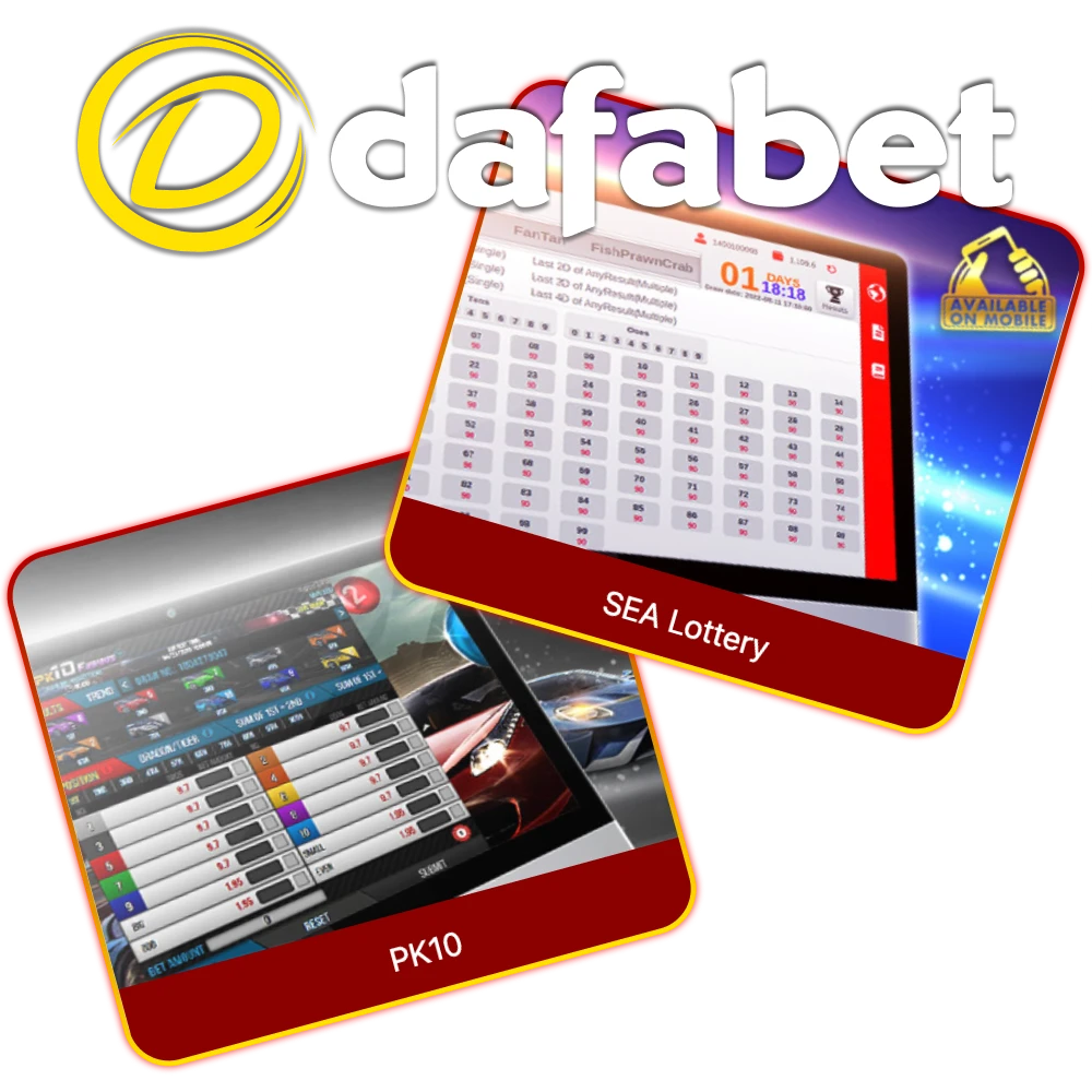 Discover lottery excitement at Dafabet.