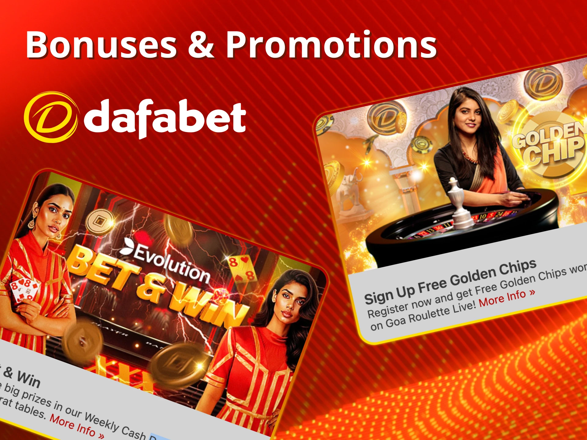 Claim roulette bonuses at Dafabet.