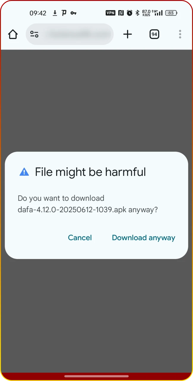 Install Dafabet app and start winning today.